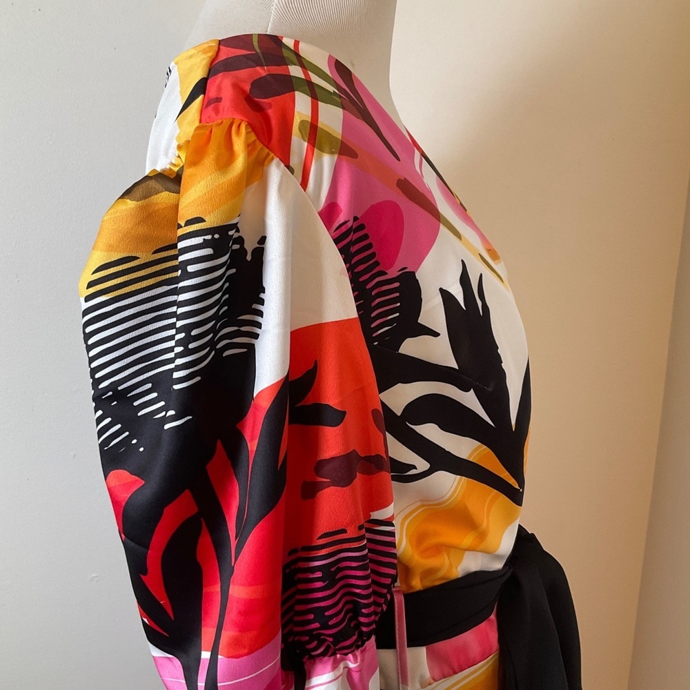 Francisca Amatista Maxi Dress | Long Sleeve | Abstract | NWT | Large - Picture 10 of 15